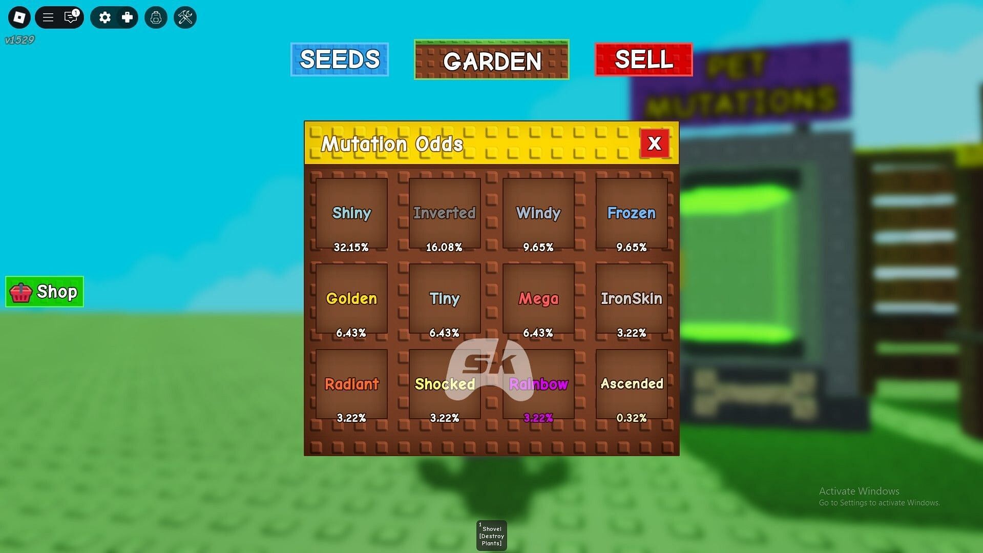 All Mutations (Image via Sportskeeda Gaming || Roblox)